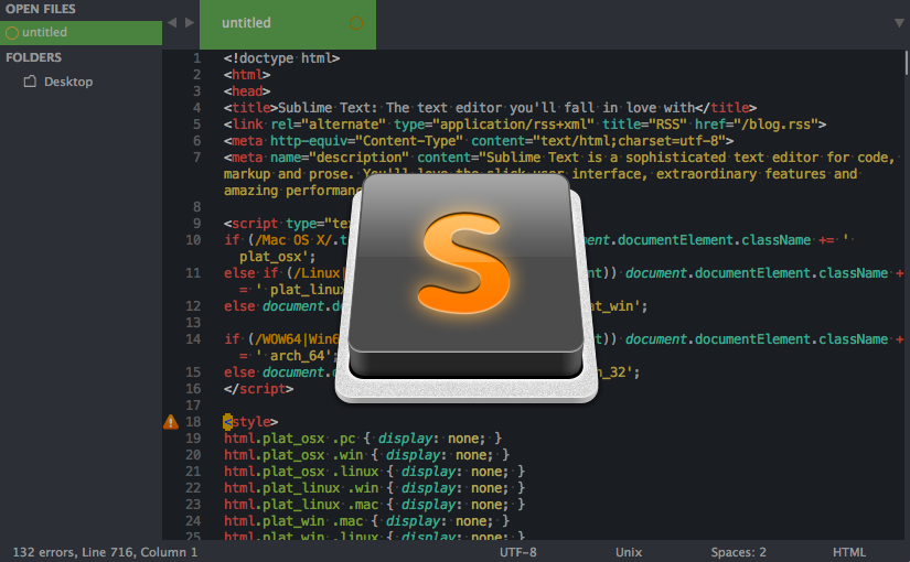 Sublime Text 3 メモ